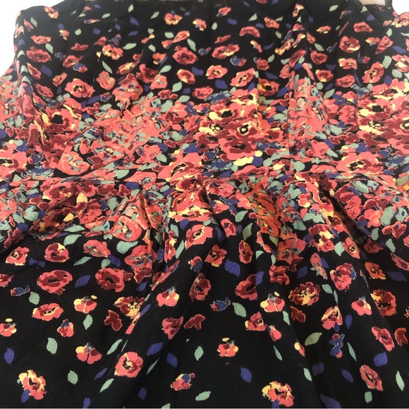 Kimchi Blue Urban Outfitters Embroidered Sweetheart Floral Mini Dress Size 4 - Picture 9 of 10